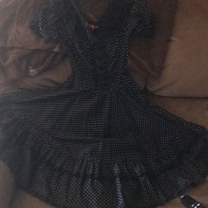 Very fun black dress.